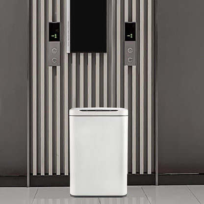 ELPHECO Stainless Steel Office Trash Can Motion Sensor Garbage Can Touchless - Image 5