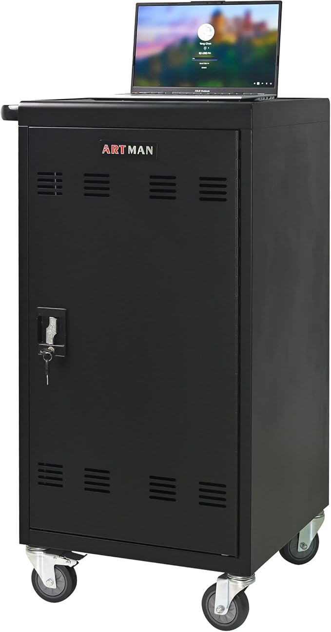 45-Bay Mobile Charging Cart by Unknown