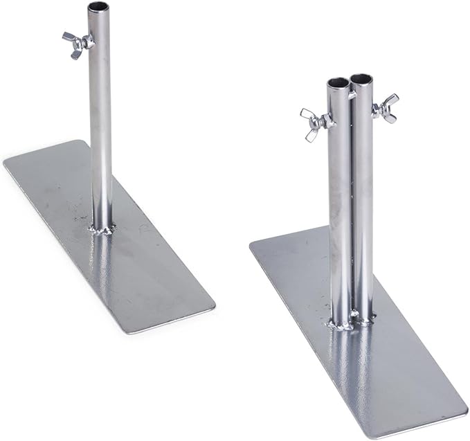 Displays2go Art Display Grids, Floor Standing, Double Sided, Metal Mesh Iron - Image 4
