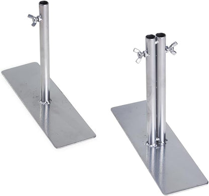 Displays2go Art Display Grids, Floor Standing, Double Sided, Metal Mesh Iron - Image 4