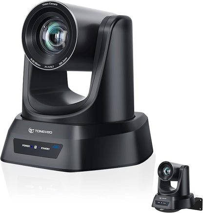 TONGVEO 4K AI PTZ Camera with Auto Tracking and 20X Optical Zoom, Conference by TONGVEO