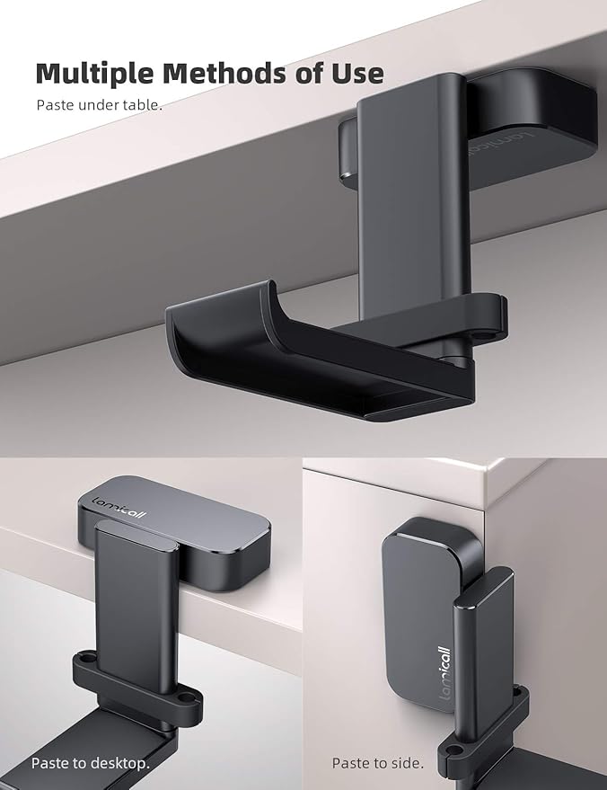 Lamicall Headphone Stand, Headset Hanger - Image 6