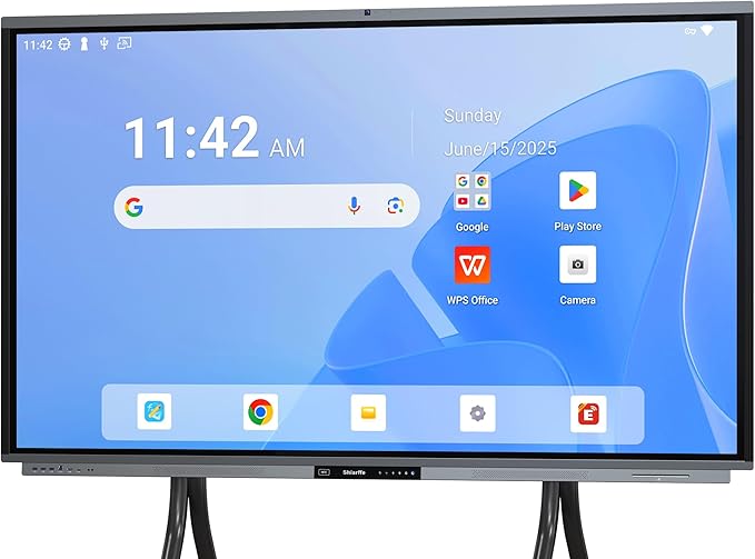 Shiarffe R9 Smart Board 86 Inch 4K Interactive Whiteboard Google EDLA-Certified by Shiarffe