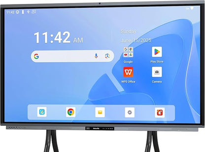 Shiarffe R9 Smart Board 86 Inch 4K Interactive Whiteboard Google EDLA-Certified by Shiarffe