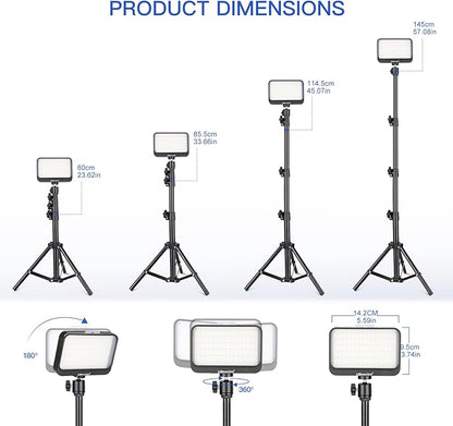 UBeesize LED Video Studio Light Kit - Image 6