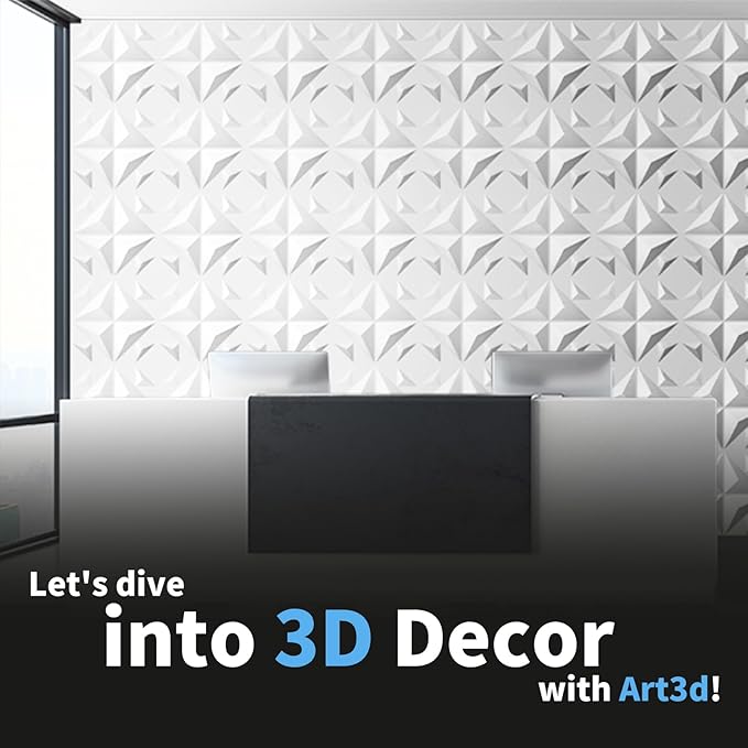 Art3d Decorative 3D Wall Panel, 32 Sq.FT PVC Interior Wall Decor - Image 10