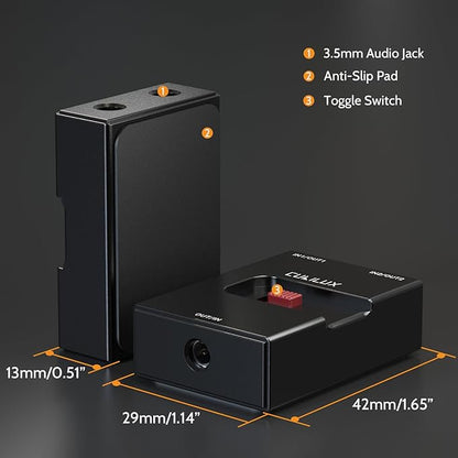 Cubilux 3.5mm Audio Selector, Bidirectional 2-In-1-Out or 1-In-2-Out 1/8-in TRS - Image 6