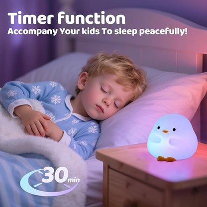 Rytinazzz Duck Night Light, Color Changing Mode & 50-Hour Battery, Squishy - Image 4
