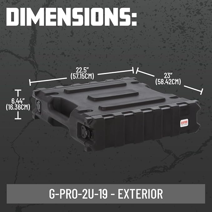 Gator Cases Pro Series 2U Rack Case - Image 7