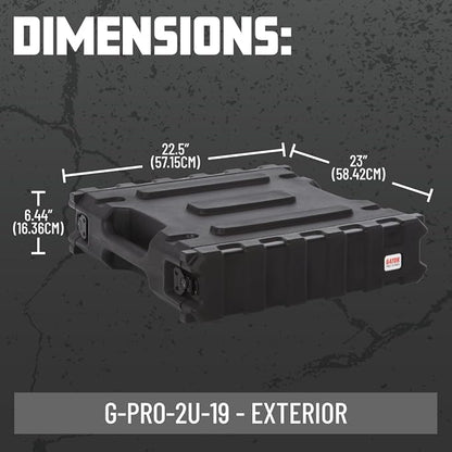 Gator Cases Pro Series 2U Rack Case - Image 7
