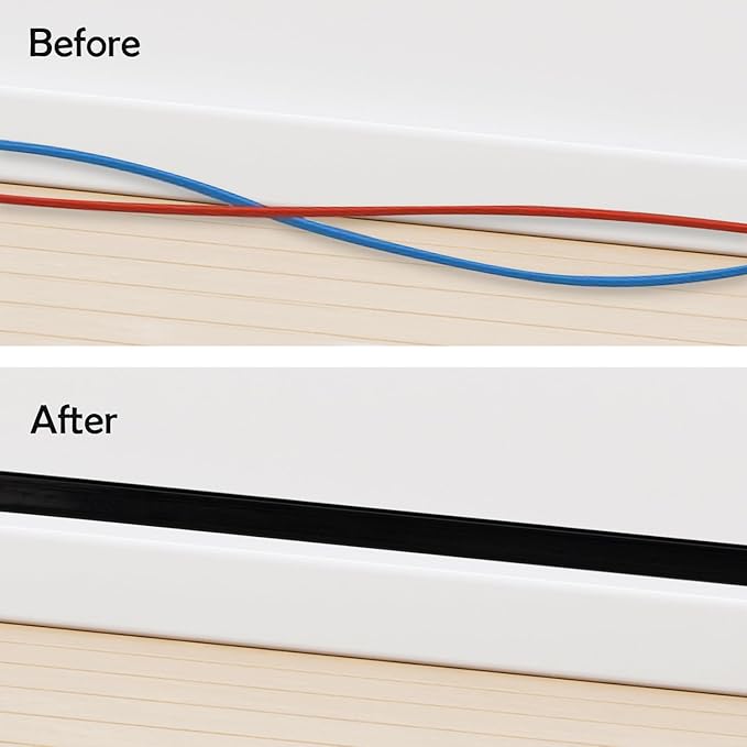Rubber Bond TV Cord Hider Cable Protector - Image 4