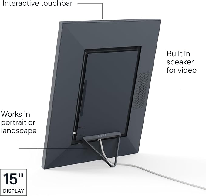 Aura Walden 15" WiFi Digital Picture Frame | Wirecutter's Best Digital Frame - Image 5