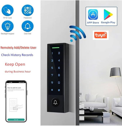 MENGQI-CONTROL WiFi Remote Manage IP66 Watreproof Access Control Keypad 600lbs - Image 2