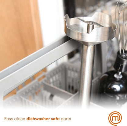 MasterChef Immersion Blender Handheld, Stainless Steel Hand Held Blending Stick - Image 6