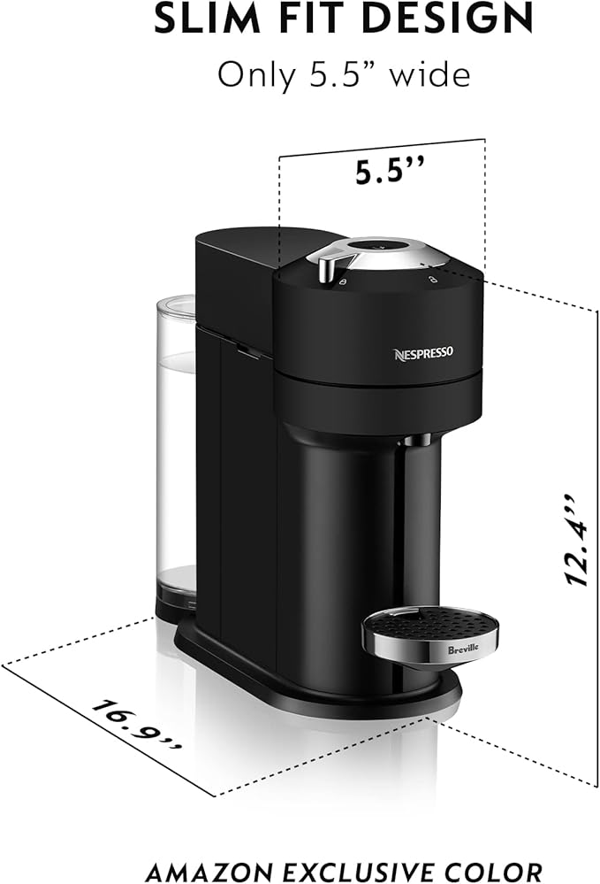 Nespresso Vertuo Next Deluxe Coffee and Espresso Maker by Breville - Image 3
