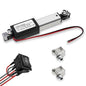 NORJIN 2 inch Stroke Mini Electric Linear Actuator 12V, Speed 0.6inch/s by NORJIN