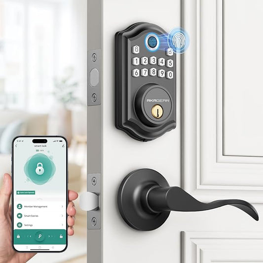 DS10 Pro Keyless Entry Door Lock by AKAGEAR