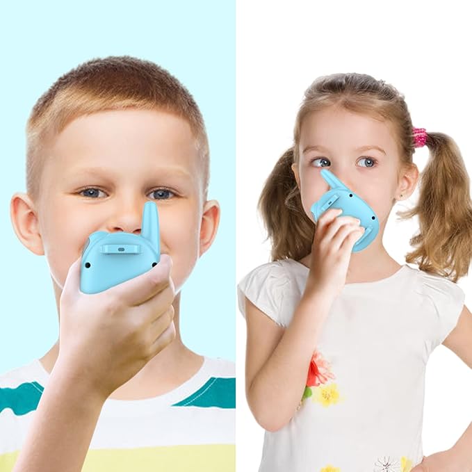 Qniglo Walkie Talkies for Kids Rechargeable 2 Pack, Christmas Birthday Gifts - Image 4