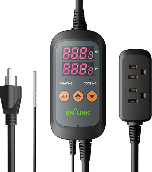 BN-LINK Digital Temperature Controller Thermostat Outlet by BN-LINK