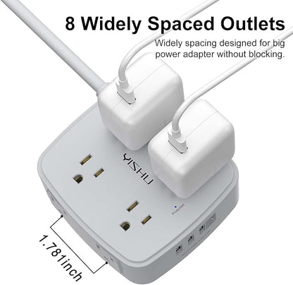 10 Ft Surge Protector Power Strip - Image 4