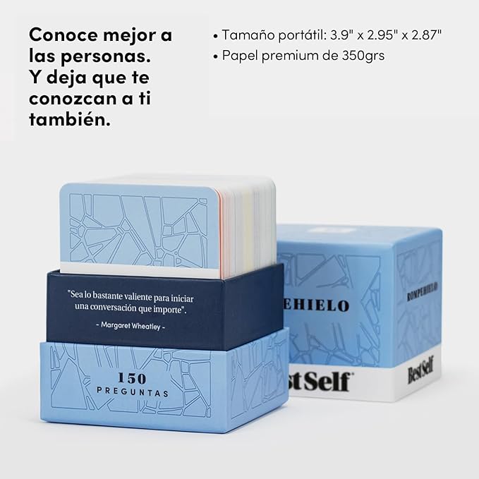 BestSelf Rompehielo – 150 Prompt Conversation Cards - Image 3