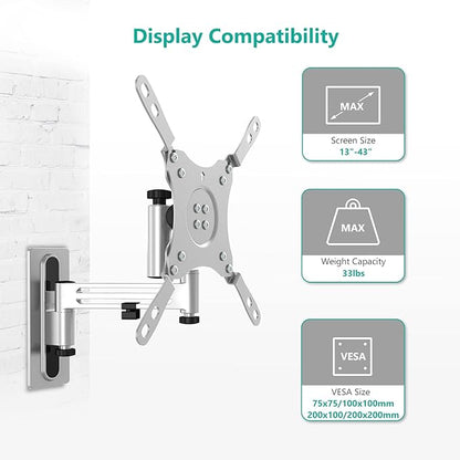 WALI RV TV Mount, Lockable TV Wall Mount - Image 2