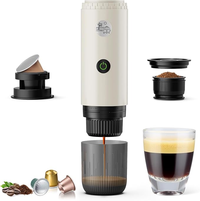 Portable Espresso Machine, Travel Coffee Maker by RECAFIMIL