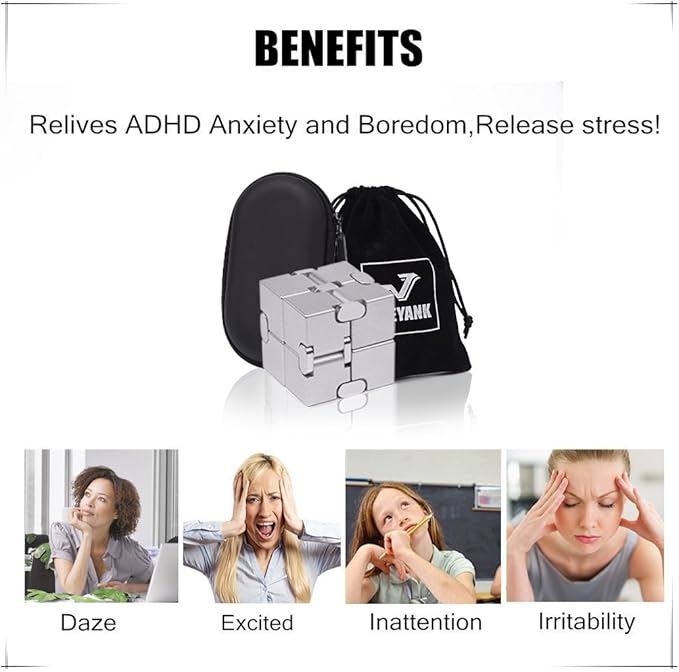 Fidget Cube New Version Fidget Finger Toys - Image 6