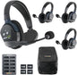 EARTEC UL413 Ultralite-HD 4-Person Full Duplex Wireless Intercom Headset by Eartec
