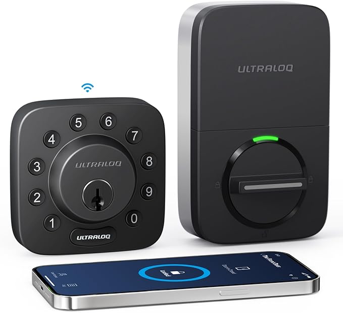 ULTRALOQ U-Bolt WiFi Smart Lock by ULTRALOQOfficialStore