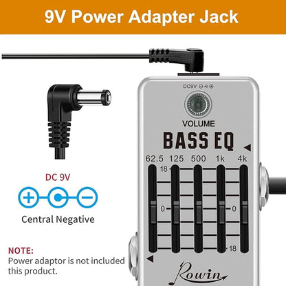 Rowin Bass Equalize Pedal 5 Band - Image 5