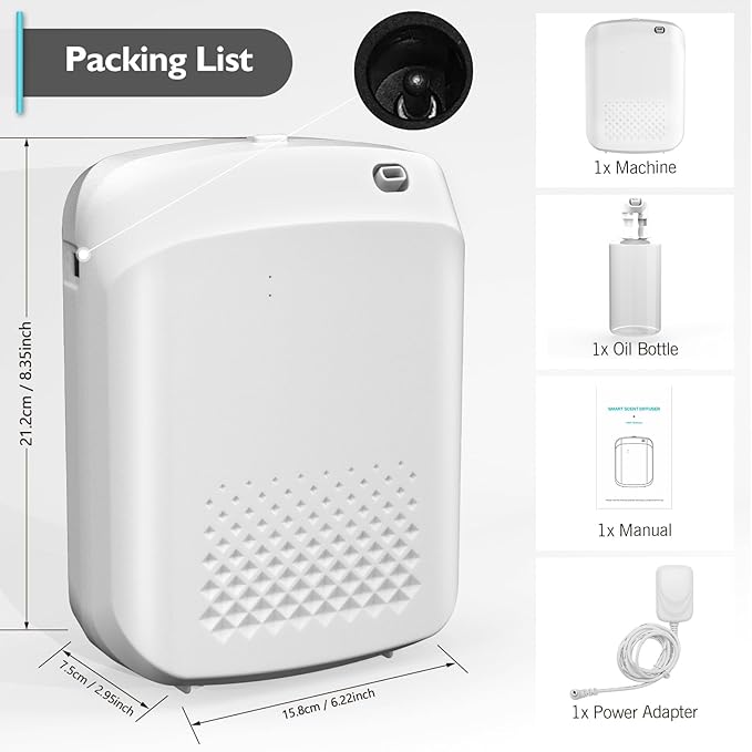 Scent Air Machine for Home, Yofuly Smart Hotel Collection Diffuser - Image 6