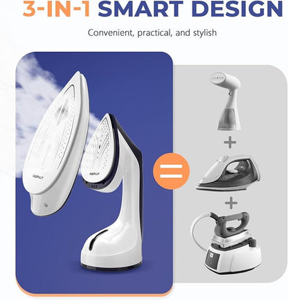 Ropilly Steamer for Clothes, 1600W 2-in-1 Steamer & Iron - Image 4