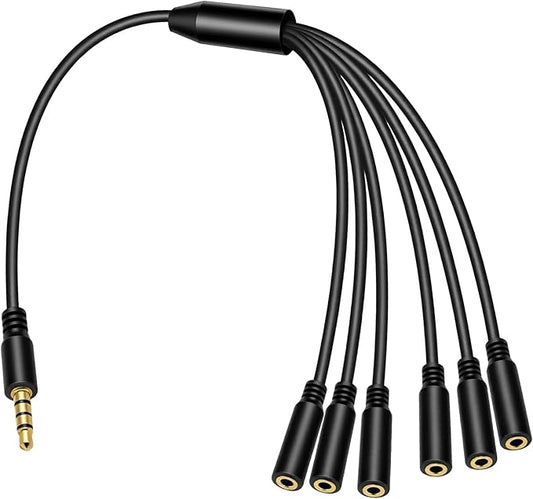FdcZeyxior 3.5mm Headphone Splitter, 3.5mm Splitter Multi Headphone Splitters 1 by Unknown