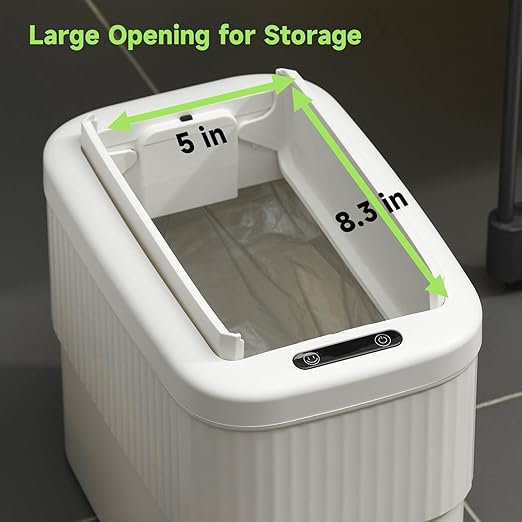 Sensor Hanging Trash Can with Lid 2.5 Gallon, Motion Sensor Garbage Can - Image 6
