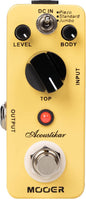 MOOER Acoustikar Acoustic Guitar Pedal Simulator Pedal, 3 Modes by MOOER