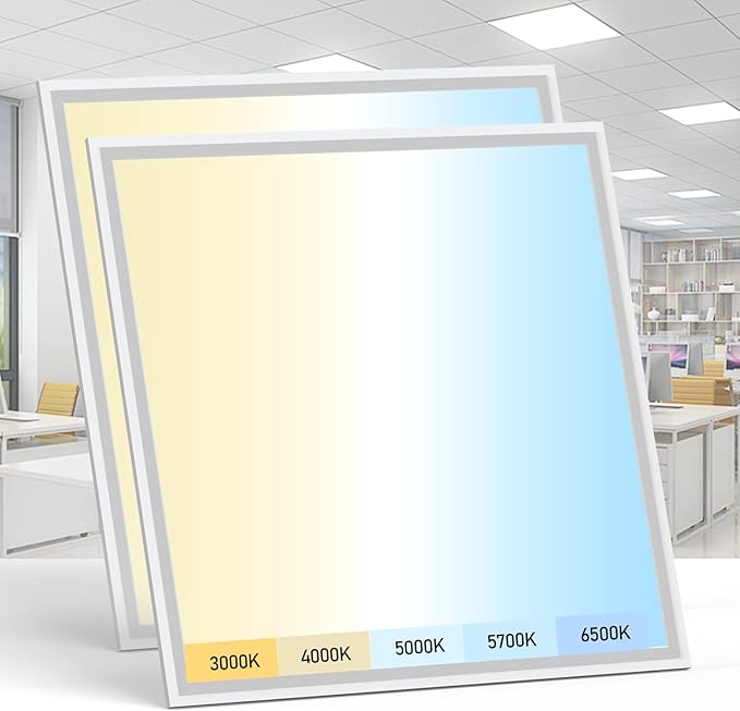 AIKVSXER 2 Pack 2x2 LED Flat Panel Light by AIKVSXER