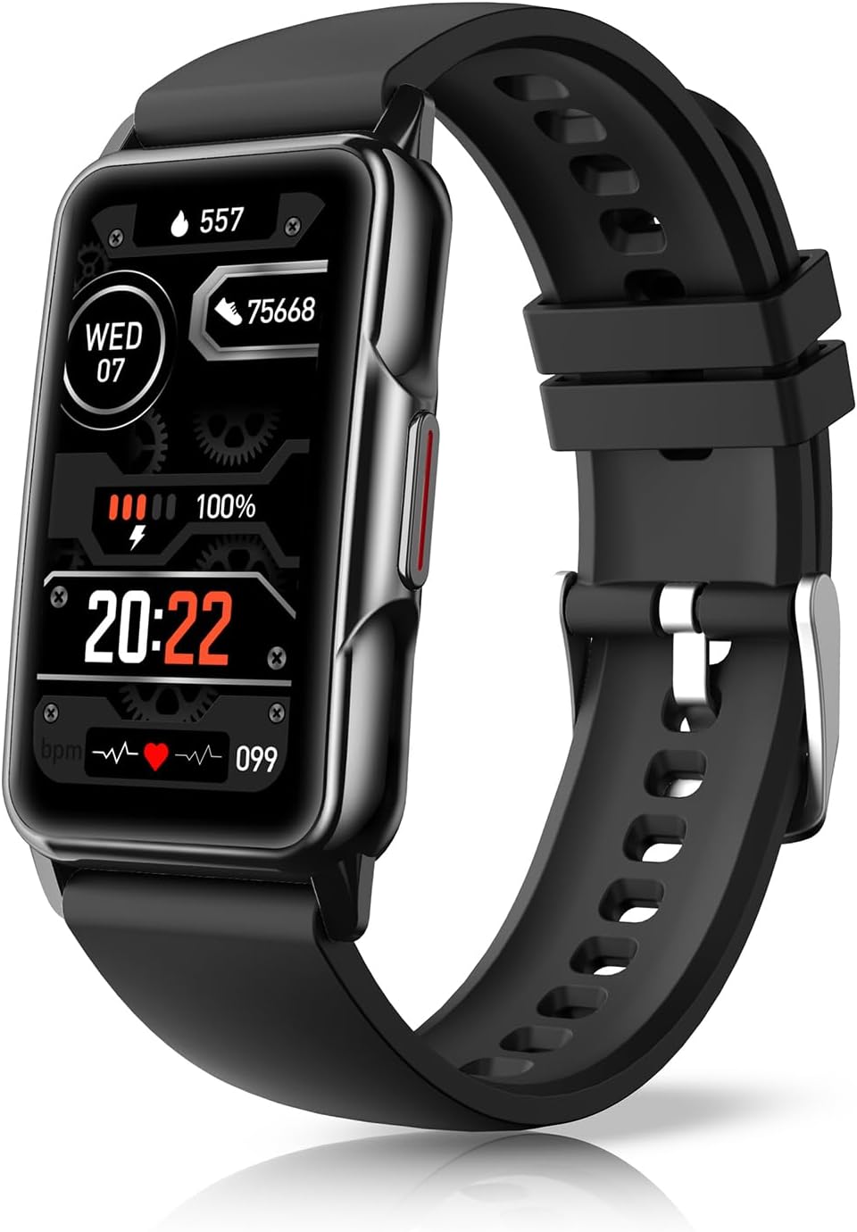fitness tracker with heart rate blood oxygen blood, main product view