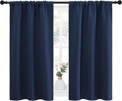 NICETOWN Kitchen Curtains, Short Blackout Curtains & Drapes, Thermal Insulated - Image 2