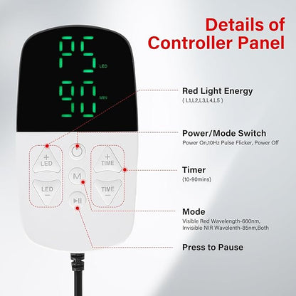 Red Light Therapy for Shoulder and Neck, Near Infrared Light for Body Upper Back - Image 6