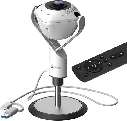 j5create 360 All Around AI-Powered Conference Room Camera by j5create