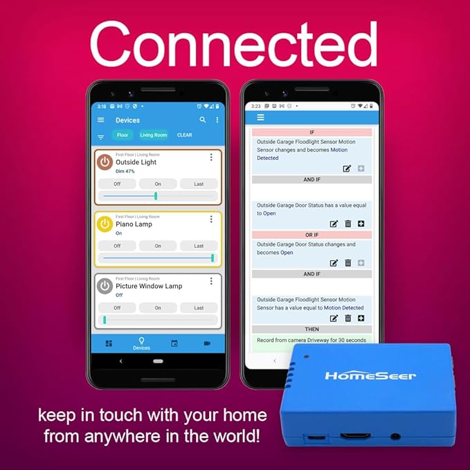HomeSeer HomeTroller Pi G8 Smart Home Hub, 800 Series Long Range Radio - Image 6