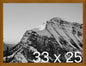 Frame It Easy 33 x 25 Hazel Wood Frame by FrameItEasy
