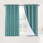 H.VERSAILTEX Linen Blackout Curtains 54 Inches Long 100% Absolutely Blackout by HVERSAILTEX