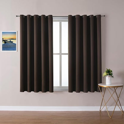 ChrisDowa Brownout Curtains 70 inches Wide by ChrisDowa