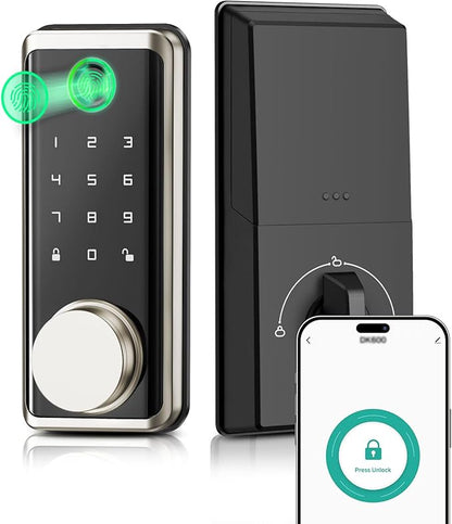 Smart Locks Front Door, Keyless Entry Door Lock by CypherCore