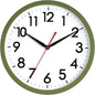 AKCISOT Wall Clock 10 Inch Silent Non-Ticking Modern Clocks Battery Operated by Akcisot