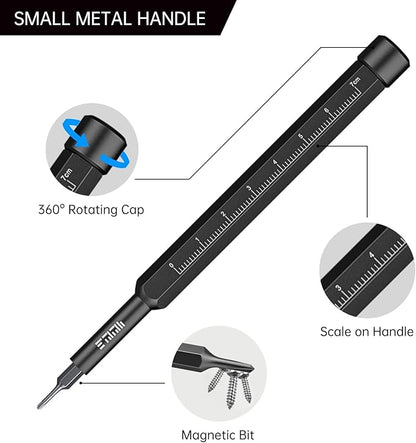 Compact Screwdriver Set, JAKEMY 105 in 1 Precison Mini Screwdriver Kit - Image 2