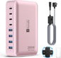 8-Port USB C Fast Charger Block 200W by lightningofertas