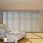 Blindify Motorized Vertical Blinds, Light Filtering Sliding Door Shades by BlindifyOffical